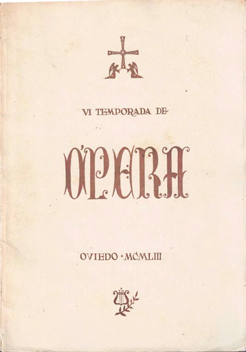 Programa de mano VI Temporada