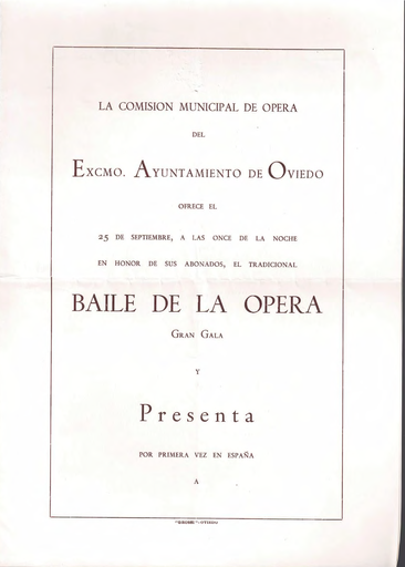 Baile Ópera